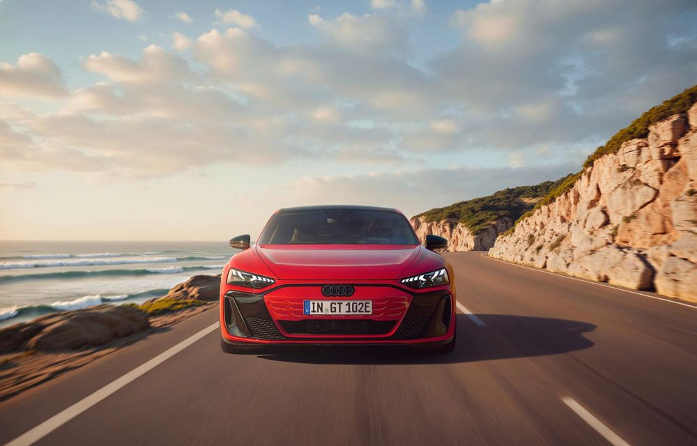 Audi: versiune de bază nouă pentru e-tron GT. Autonomie de 622 kilometri - Poza 2