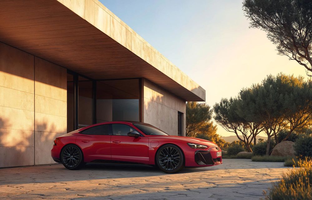 Audi: versiune de bază nouă pentru e-tron GT. Autonomie de 622 kilometri - Poza 4
