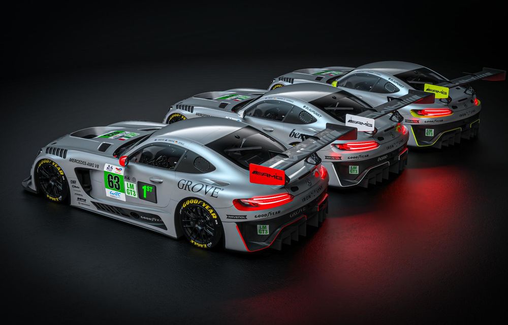 &quot;Săgețile argintii&quot; revin la Le Mans: Mercedes-Benz a prezentat o grafică specială - Poza 4