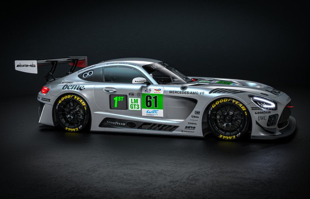 &quot;Săgețile argintii&quot; revin la Le Mans: Mercedes-Benz a prezentat o grafică specială - Poza 7