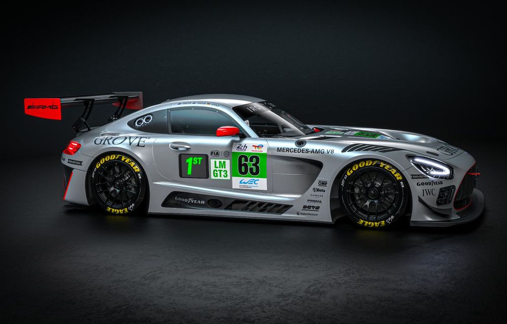 &quot;Săgețile argintii&quot; revin la Le Mans: Mercedes-Benz a prezentat o grafică specială - Poza 8