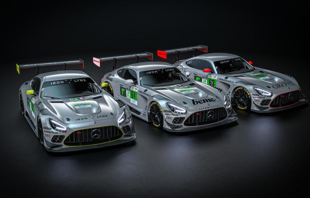 &quot;Săgețile argintii&quot; revin la Le Mans: Mercedes-Benz a prezentat o grafică specială - Poza 1