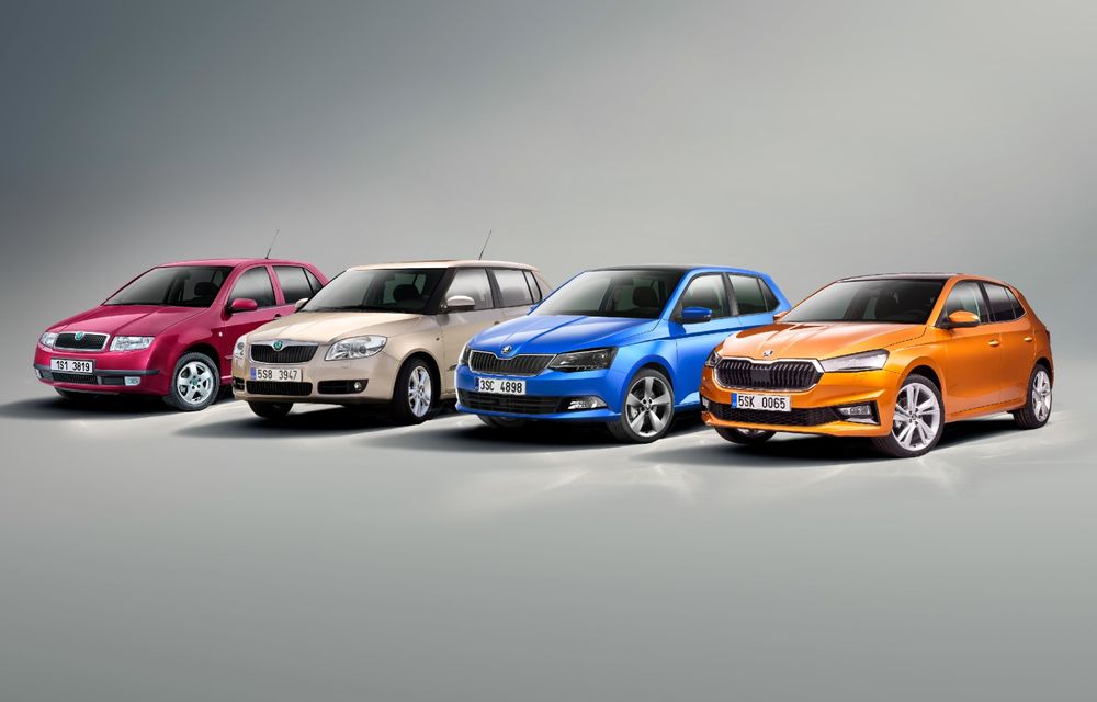 Skoda Fabia: 5 milioane de exemplare produse în 26 de ani - Poza 1