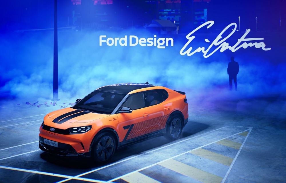 Ford prezintă un exemplar unicat al lui Capri: omagiu adus fotbalistului Eric Cantona - Poza 2