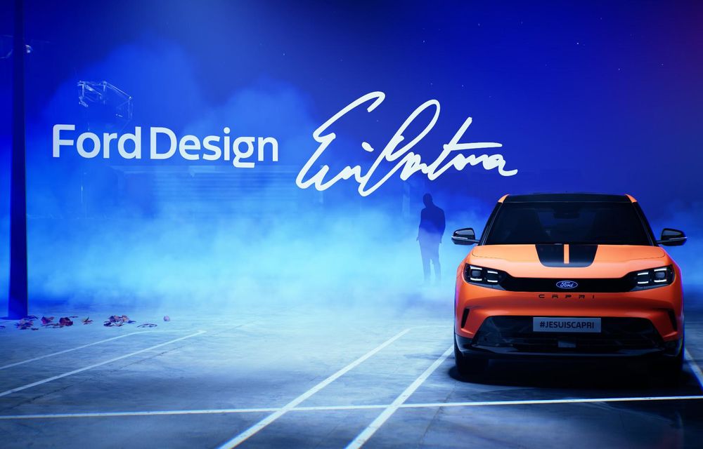 Ford prezintă un exemplar unicat al lui Capri: omagiu adus fotbalistului Eric Cantona - Poza 4