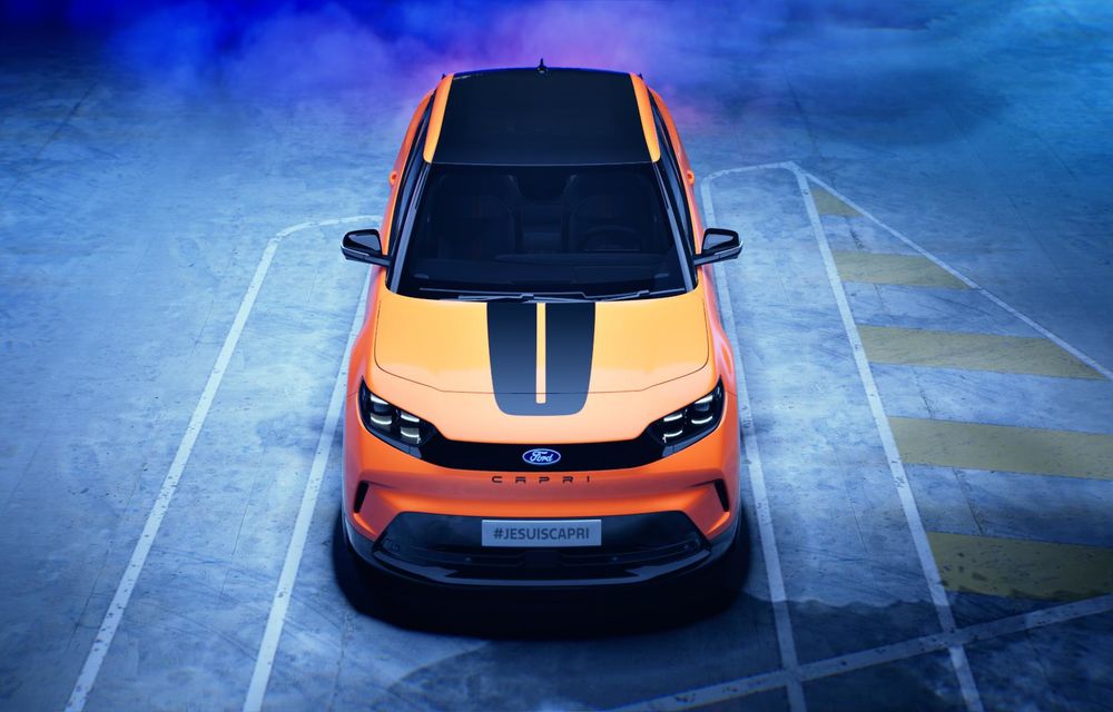 Ford prezintă un exemplar unicat al lui Capri: omagiu adus fotbalistului Eric Cantona - Poza 5