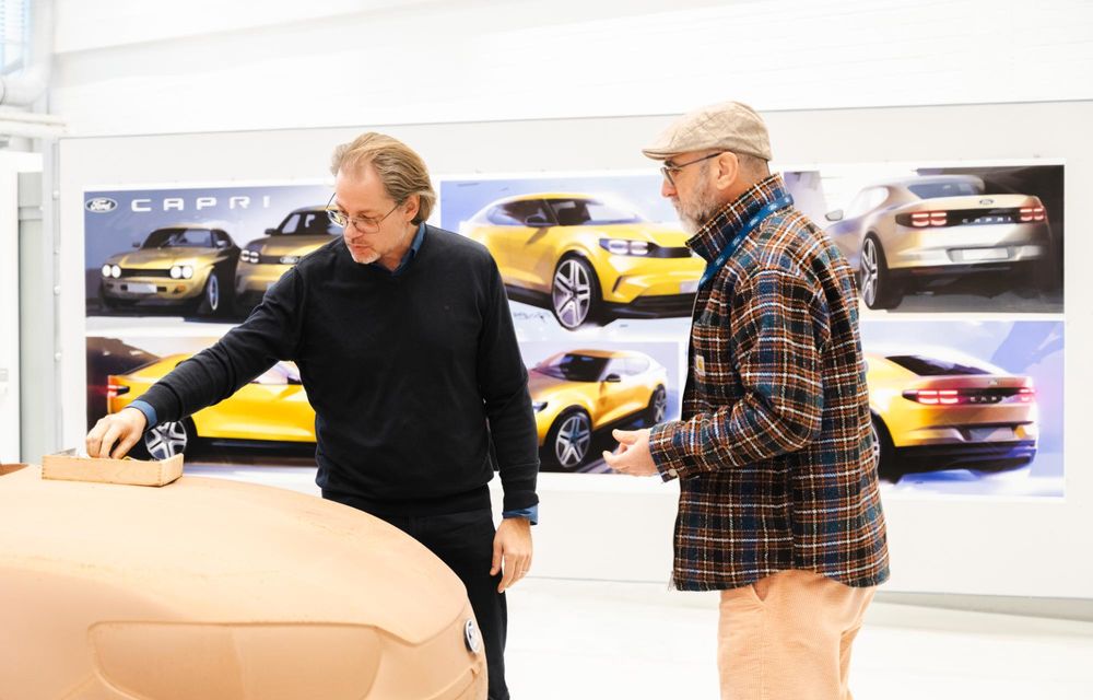 Ford prezintă un exemplar unicat al lui Capri: omagiu adus fotbalistului Eric Cantona - Poza 21