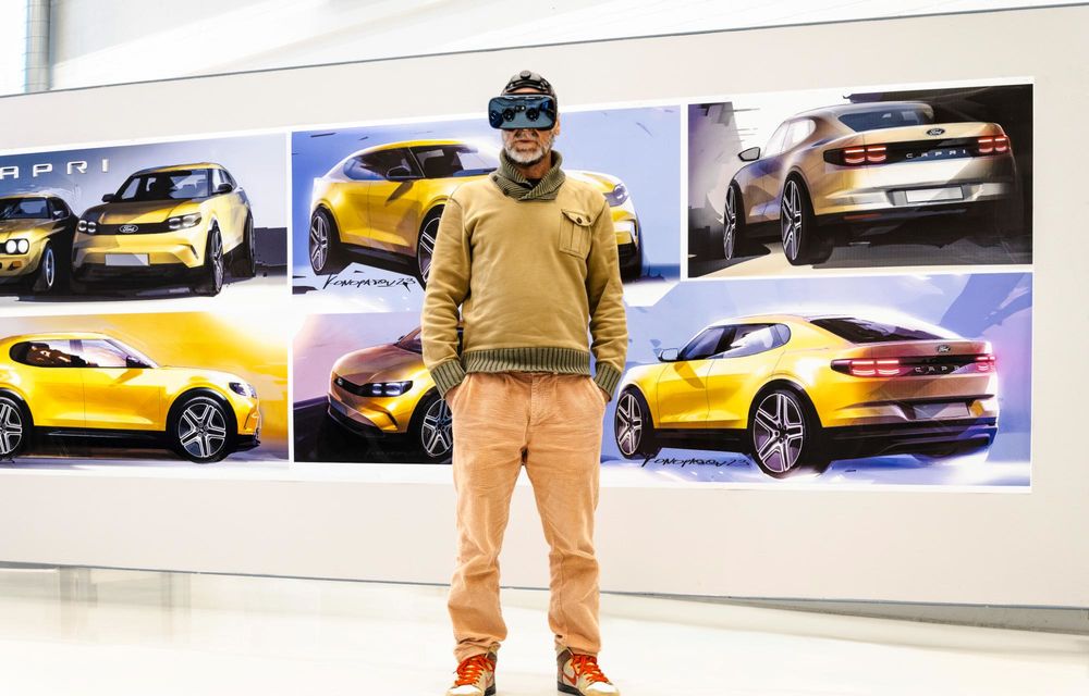 Ford prezintă un exemplar unicat al lui Capri: omagiu adus fotbalistului Eric Cantona - Poza 25