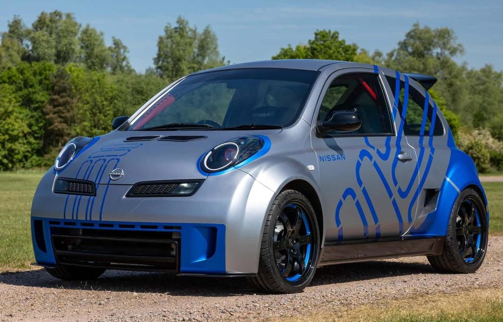 Nissan readuce la viață conceptul Micra 350SR: hot hatch cu motor amplasat central - Poza 1