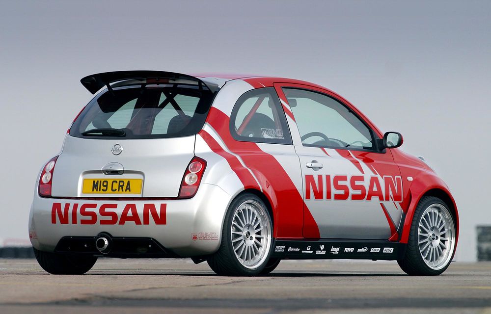 Nissan readuce la viață conceptul Micra 350SR: hot hatch cu motor amplasat central - Poza 16