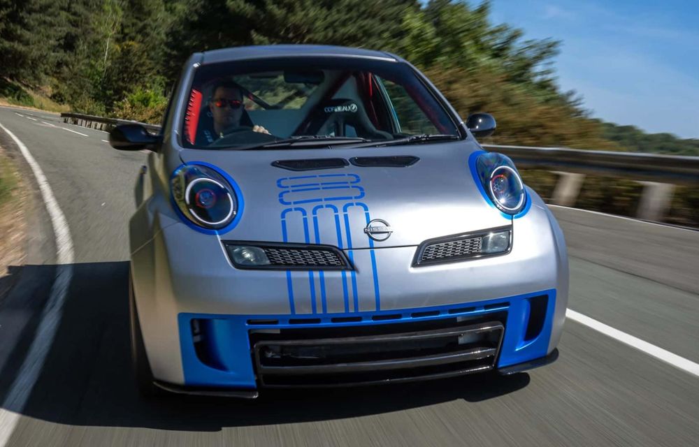 Nissan readuce la viață conceptul Micra 350SR: hot hatch cu motor amplasat central - Poza 2