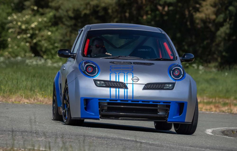 Nissan readuce la viață conceptul Micra 350SR: hot hatch cu motor amplasat central - Poza 5