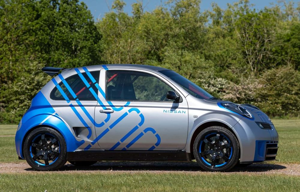Nissan readuce la viață conceptul Micra 350SR: hot hatch cu motor amplasat central - Poza 6