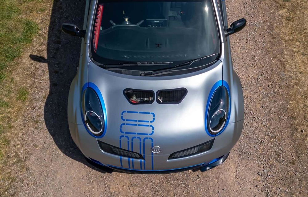 Nissan readuce la viață conceptul Micra 350SR: hot hatch cu motor amplasat central - Poza 9