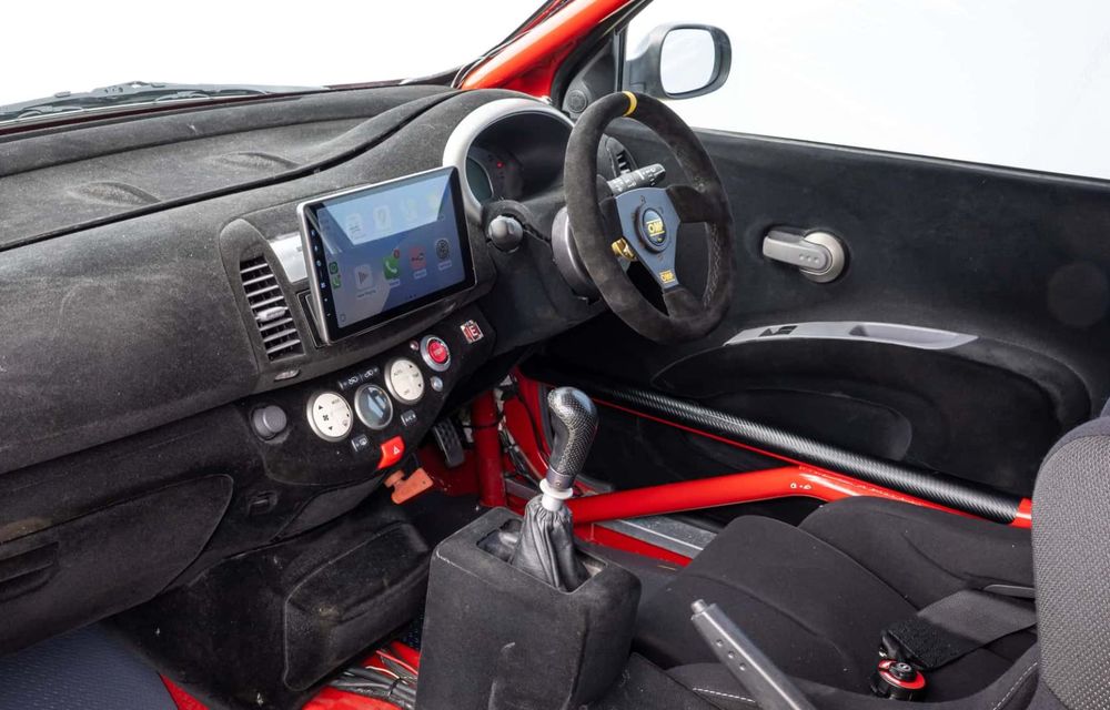 Nissan readuce la viață conceptul Micra 350SR: hot hatch cu motor amplasat central - Poza 12