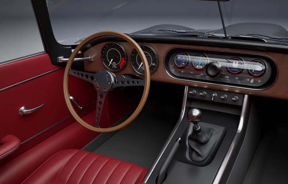 Legendarul Jaguar E-Type, reimaginat sub forma unui restomod - Poza 4