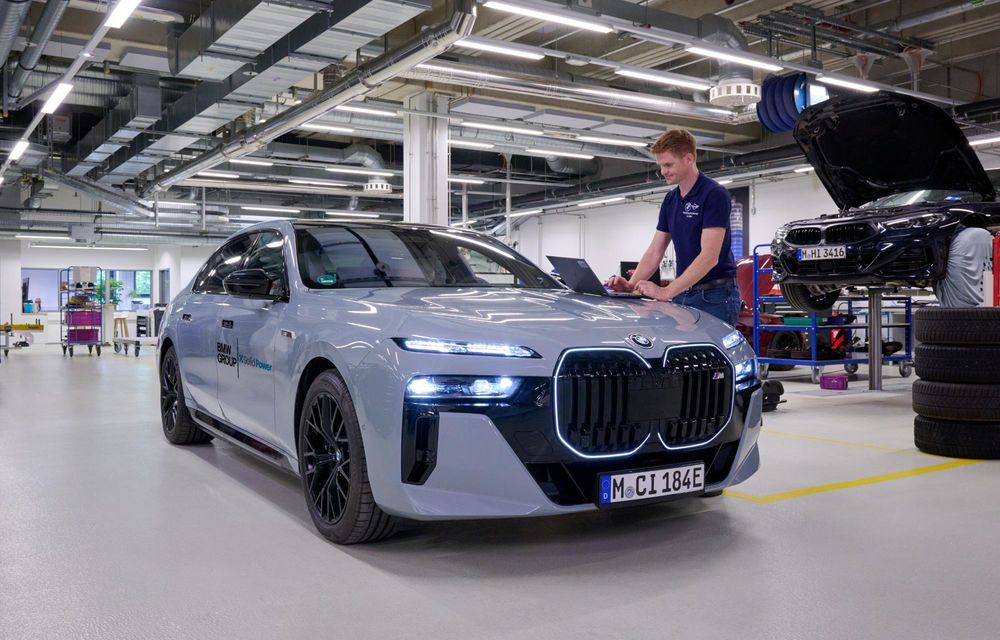 BMW a început să testeze baterii în stare solidă cu modelul i7 - Poza 4