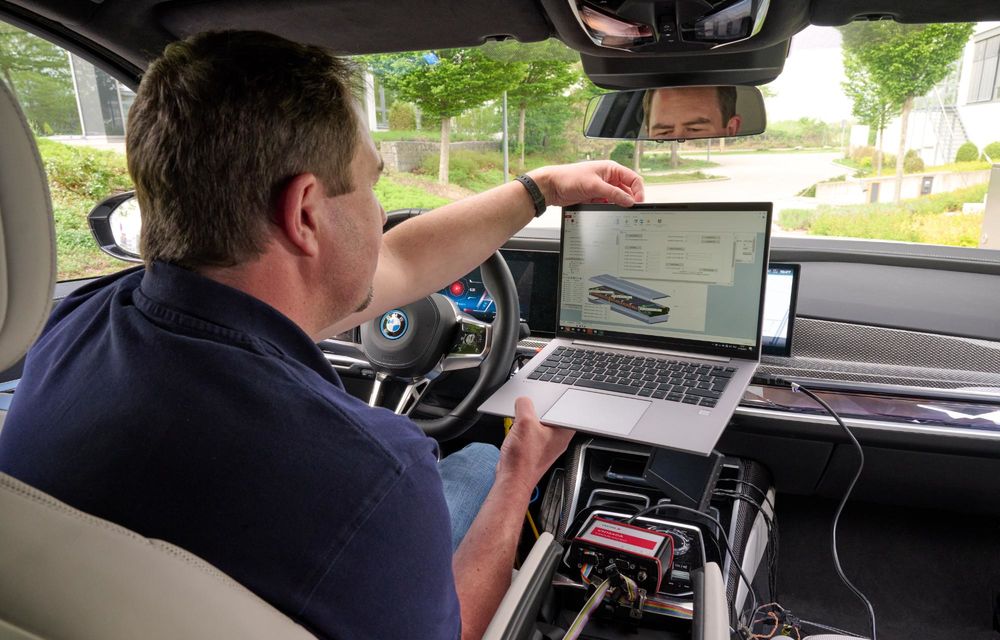 BMW a început să testeze baterii în stare solidă cu modelul i7 - Poza 6