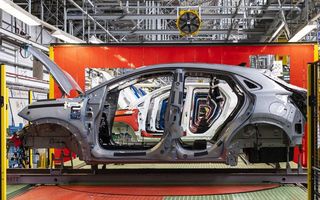 Producția auto din România, scădere de 13% în aprilie