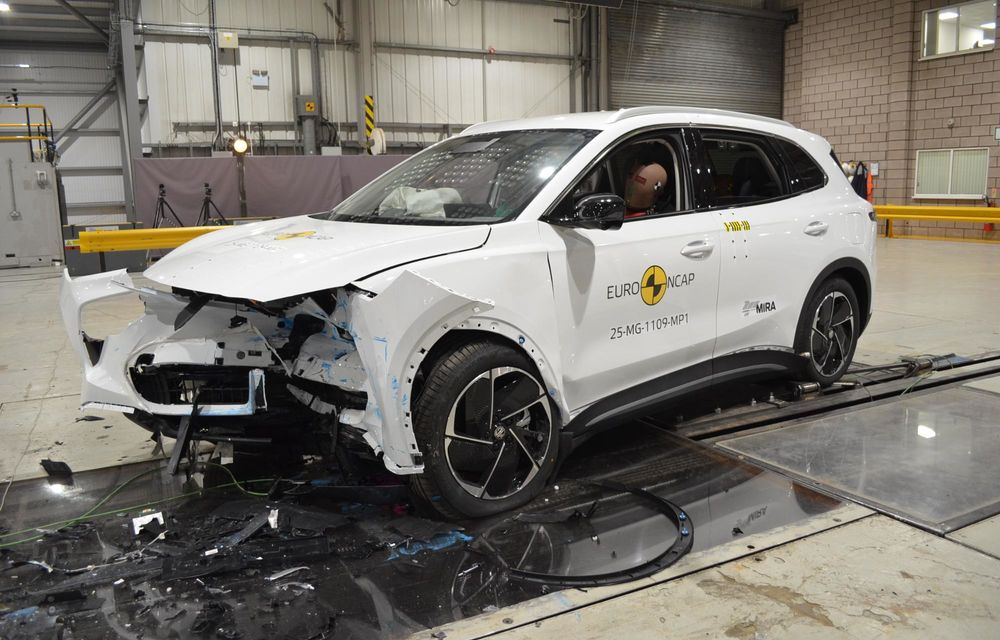 Noi rezultate la testele de impact Euro NCAP: 3 stele pentru Dacia Bigster - Poza 19