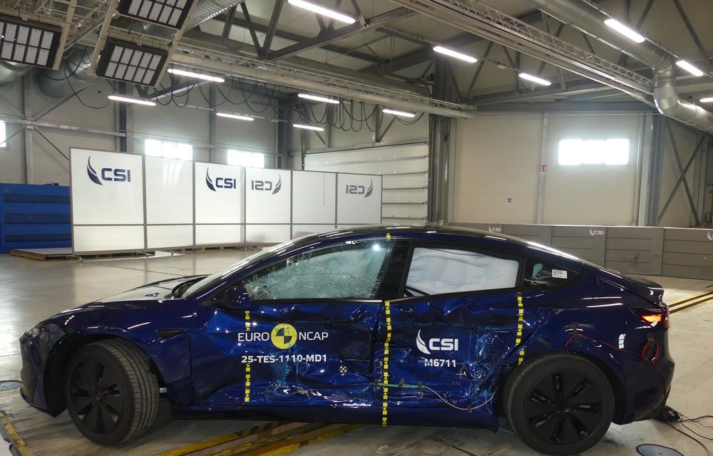Noi rezultate la testele de impact Euro NCAP: 3 stele pentru Dacia Bigster - Poza 26