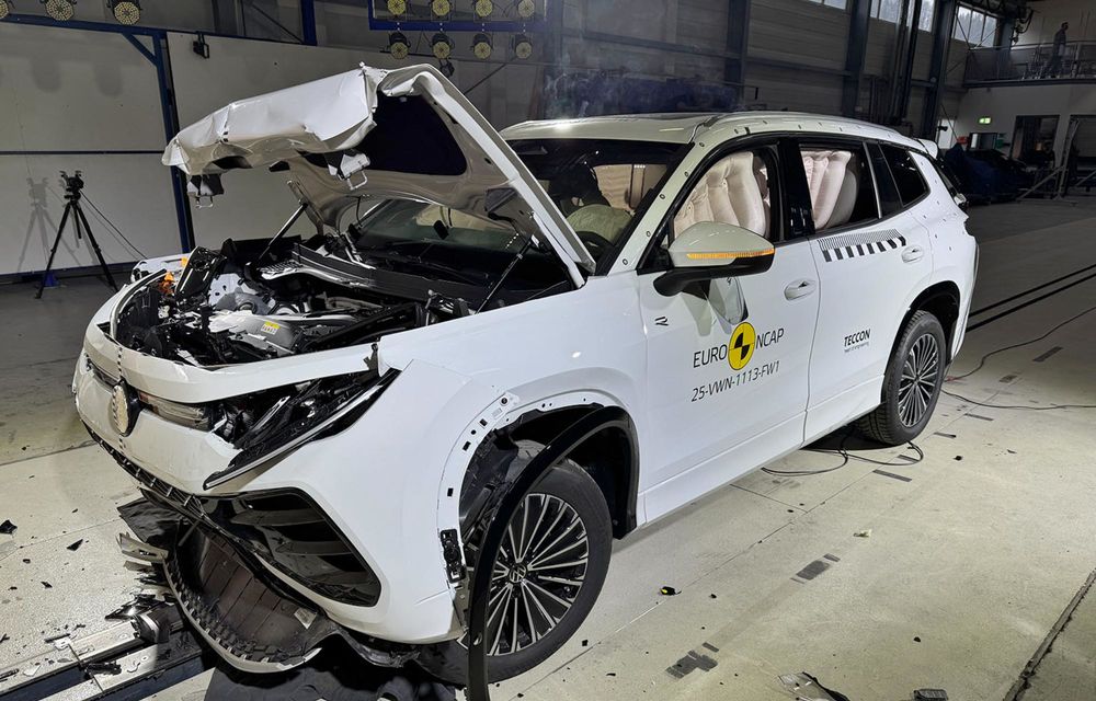 Noi rezultate la testele de impact Euro NCAP: 3 stele pentru Dacia Bigster - Poza 27