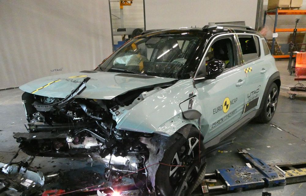 Noi rezultate la testele de impact Euro NCAP: 3 stele pentru Dacia Bigster - Poza 5