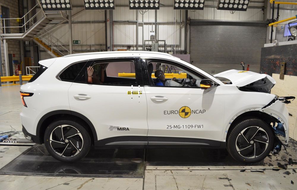 Noi rezultate la testele de impact Euro NCAP: 3 stele pentru Dacia Bigster - Poza 18