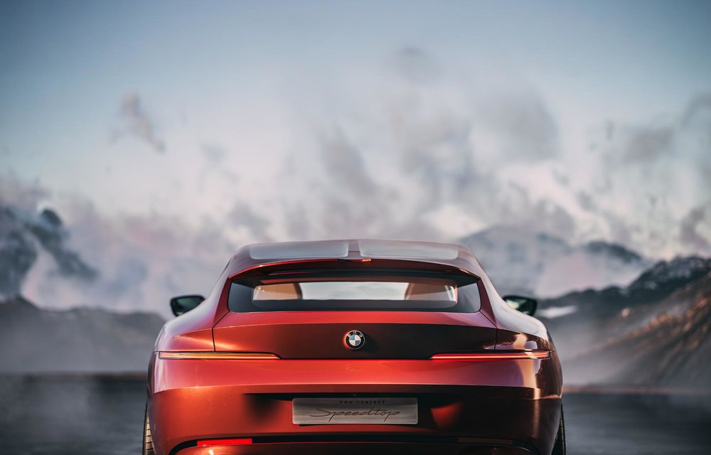 Noul concept BMW Speedtop: va fi produs într-o serie limitată la 70 de exemplare - Poza 16