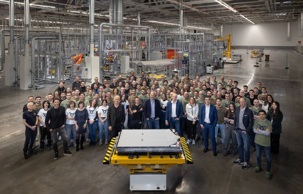 Seat a început să producă primele sale baterii pentru mașini electrice - Poza 1