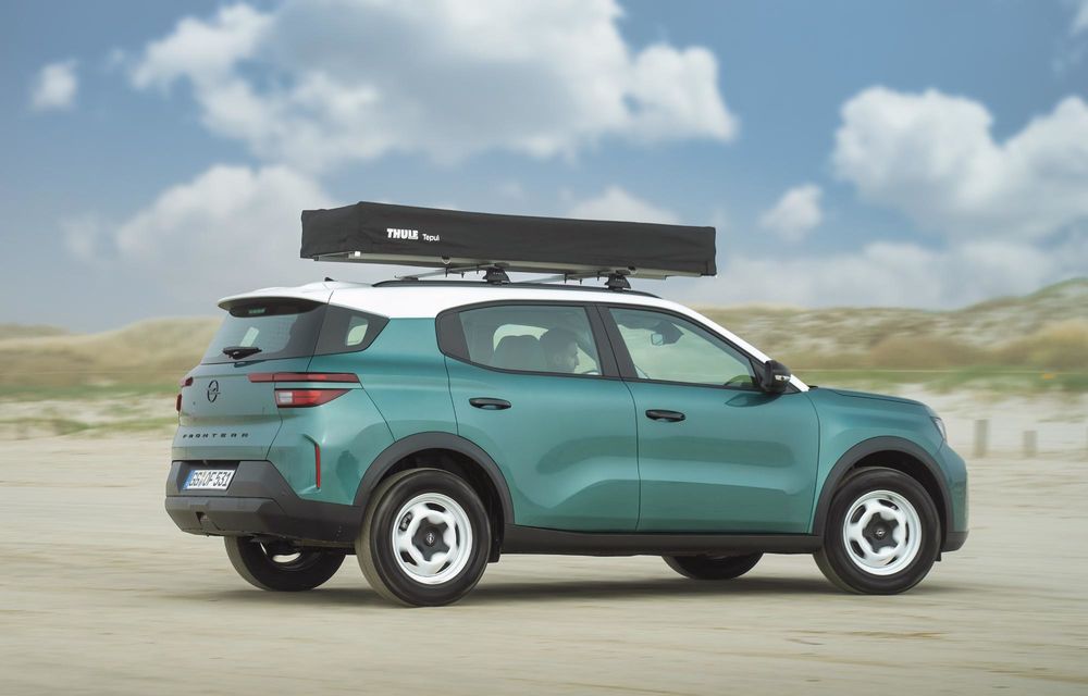 Opel introduce opțiunea de cort pe plafon pentru SUV-ul Frontera - Poza 5