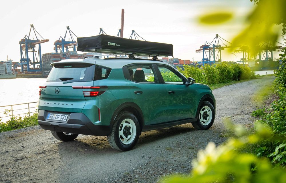 Opel introduce opțiunea de cort pe plafon pentru SUV-ul Frontera - Poza 6