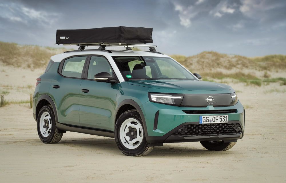 Opel introduce opțiunea de cort pe plafon pentru SUV-ul Frontera - Poza 3