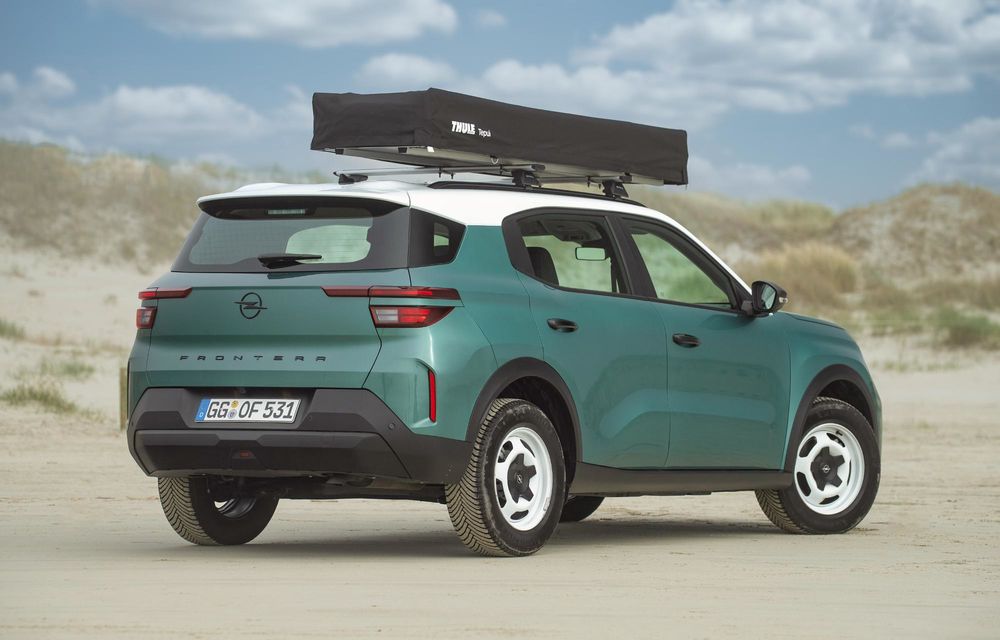Opel introduce opțiunea de cort pe plafon pentru SUV-ul Frontera - Poza 7