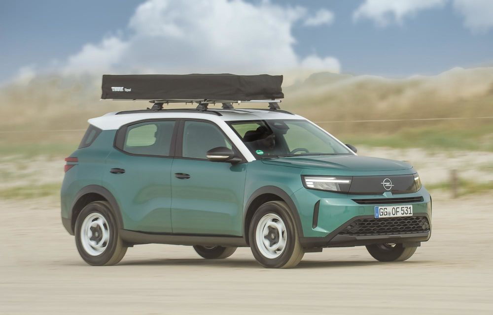 Opel introduce opțiunea de cort pe plafon pentru SUV-ul Frontera - Poza 2