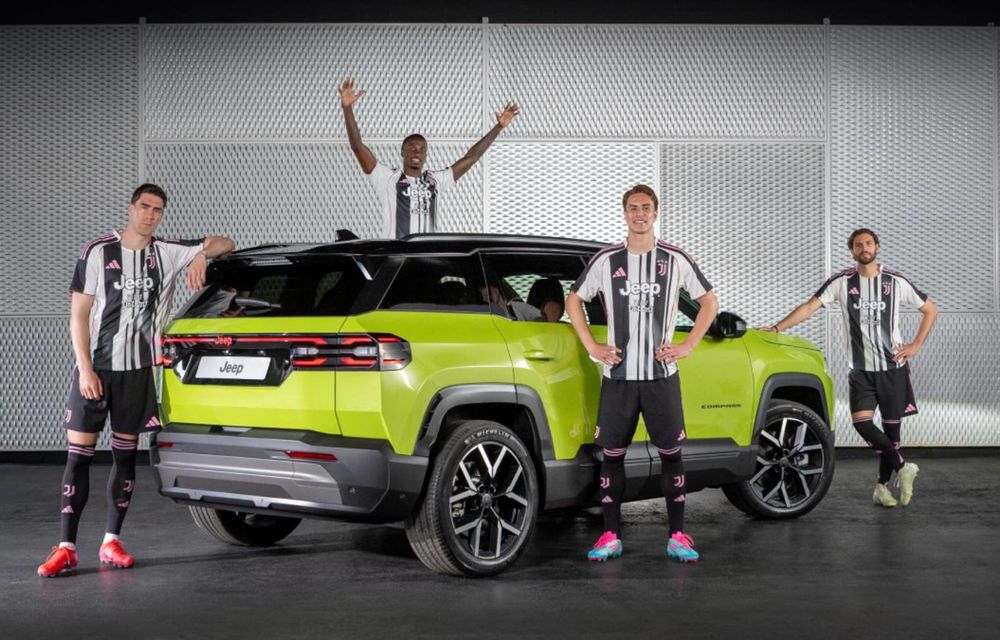 Jeep revine ca sponsor principal pe tricourile echipei Juventus Torino - Poza 1