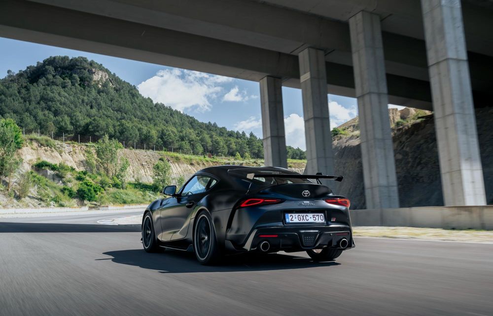 Două ediții de adio pentru Toyota GR Supra: putere crescută la 441 CP și producție limitată - Poza 16