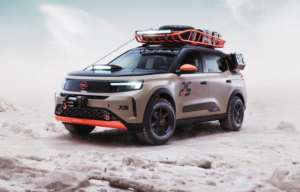 Noul Opel Frontera Gravel: concept electric cu aspect de off-roader - Poza 2