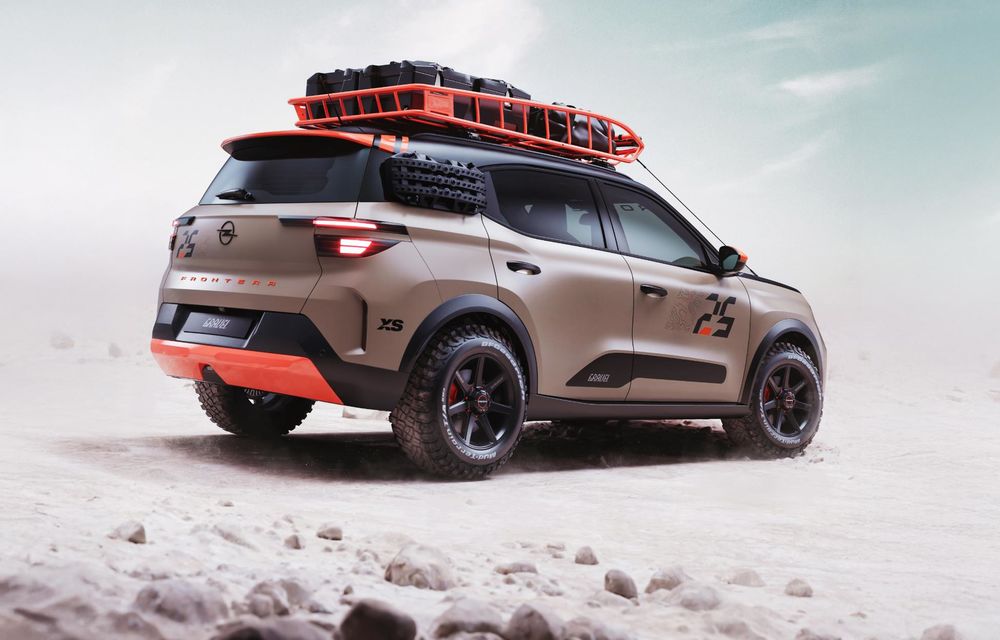 Noul Opel Frontera Gravel: concept electric cu aspect de off-roader - Poza 4