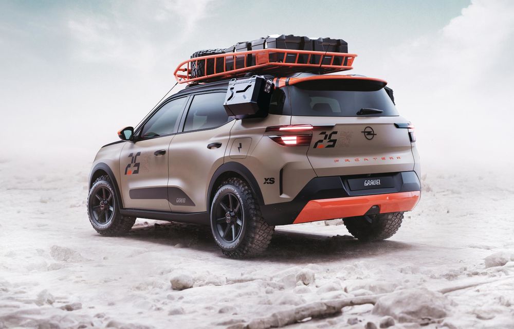 Noul Opel Frontera Gravel: concept electric cu aspect de off-roader - Poza 5
