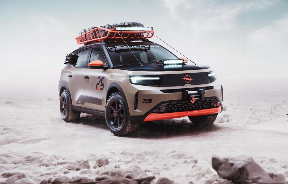 Noul Opel Frontera Gravel: concept electric cu aspect de off-roader - Poza 1