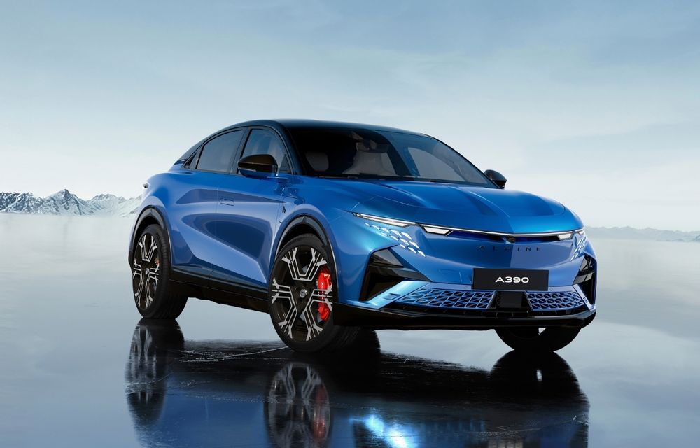 Noul Alpine A390: 470 CP pentru cea mai puternică versiune și 555 km autonomie - Poza 1