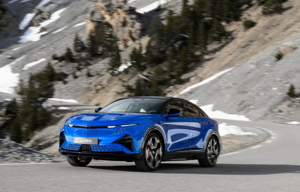 Noul Alpine A390: 470 CP pentru cea mai puternică versiune și 555 km autonomie - Poza 5