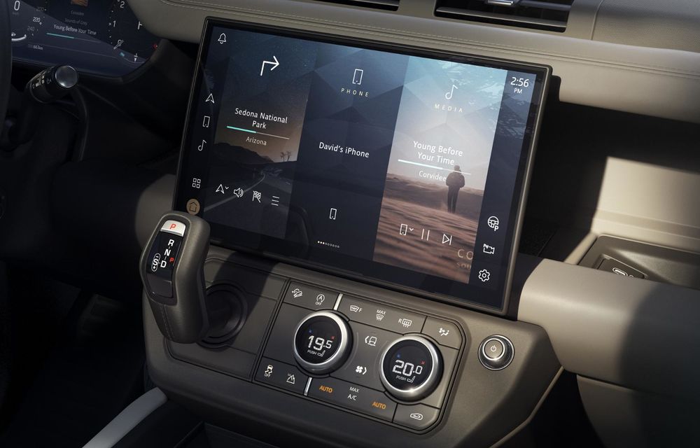 Un nou facelift pentru Land Rover Defender: display central mai mare și culori exterioare noi - Poza 16