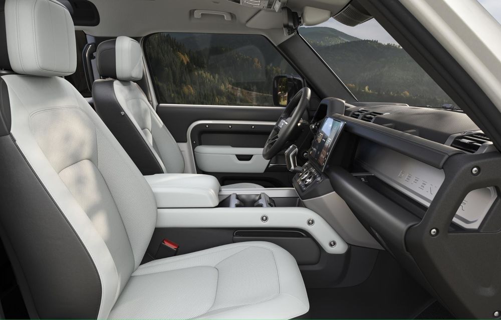 Un nou facelift pentru Land Rover Defender: display central mai mare și culori exterioare noi - Poza 6
