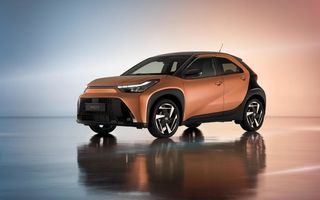 Noua Toyota Aygo X facelift: cel mai mic model hibrid al mărcii are 116 CP