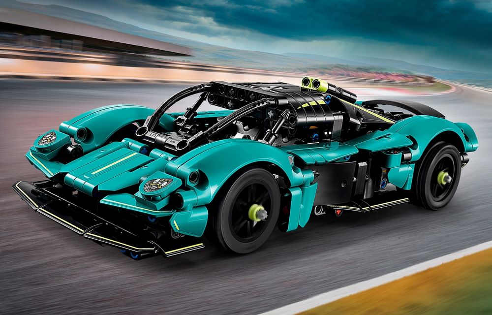 Aston Martin Valkyrie primește o machetă LEGO cu 707 piese - Poza 1