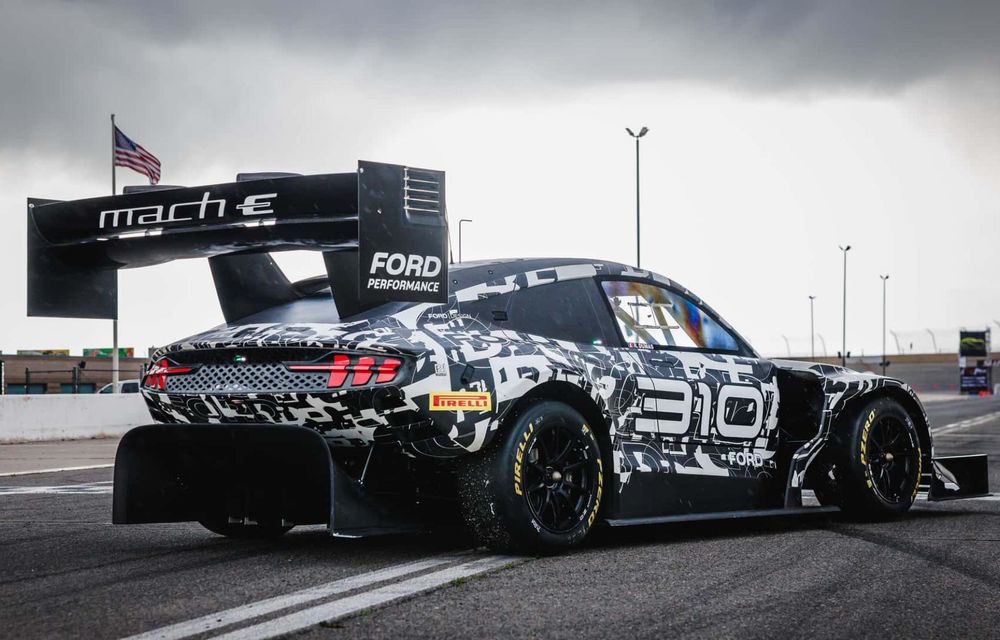 Ford revine la Pikes Peak cu un nou prototip electric, inspirat de Mustang Mach-E - Poza 4