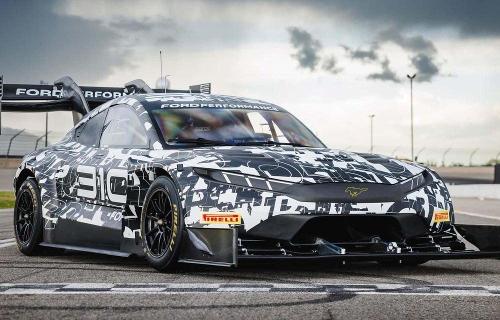 Ford revine la Pikes Peak cu un nou prototip electric, inspirat de Mustang Mach-E - Poza 1