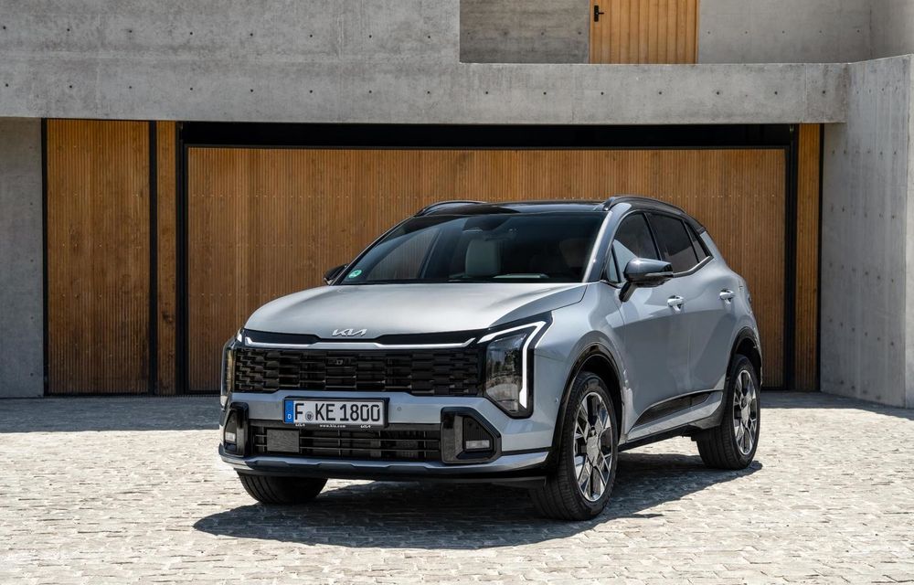 Noua Kia Sportage facelift, acum și în Europa cu ampatament mai scurt - Poza 1